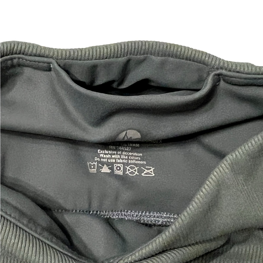 Women's 90 Degree By Reflex Green/Gray Leggings XS - Picture 3 of 4